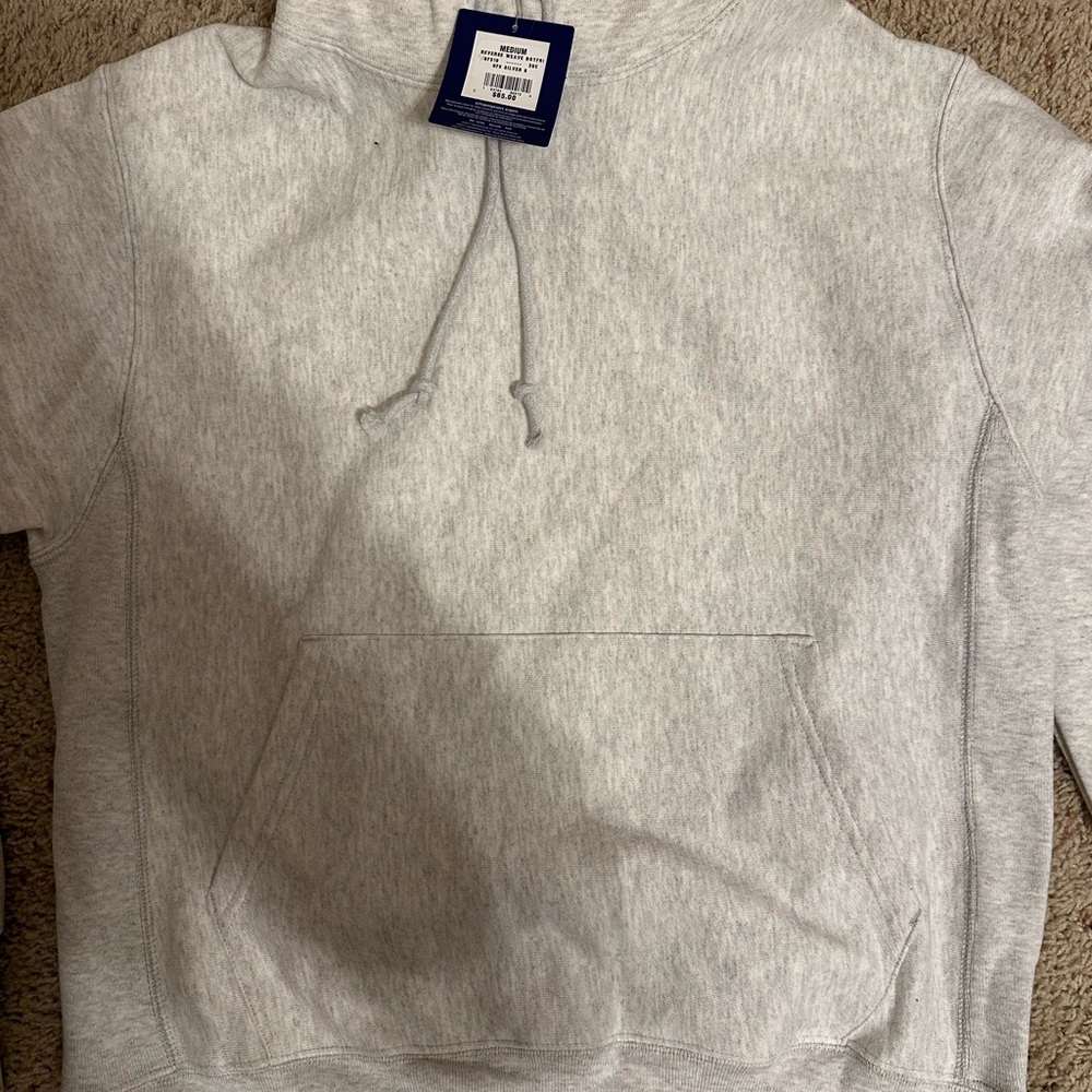 Champion Light Gray Hoodie